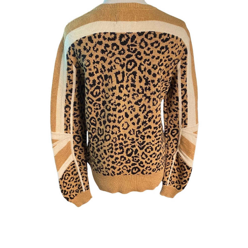Current/Elliot Animal Print Sweater- size s - Picture 3 of 10
